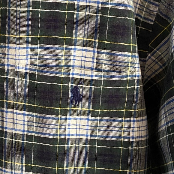 Ralph Lauren Plaid Button Down Shirt XL - Picture 11 of 12